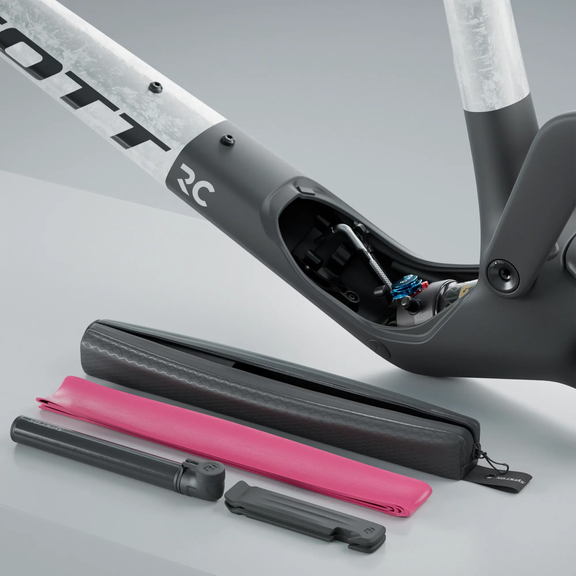 Compartimento y Herramienta Interna Scott Spark RC Team